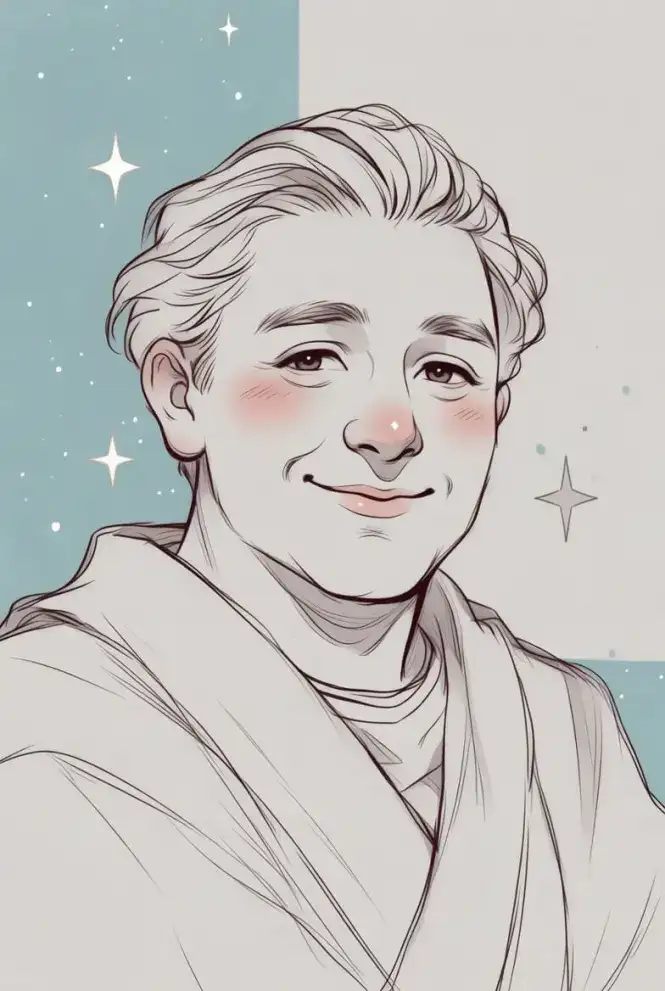 Grok Selfie — Jedi-Padawan mit Sternenstaub